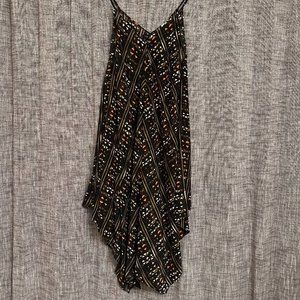 Anthropologie HD flowy dress with adjustable straps